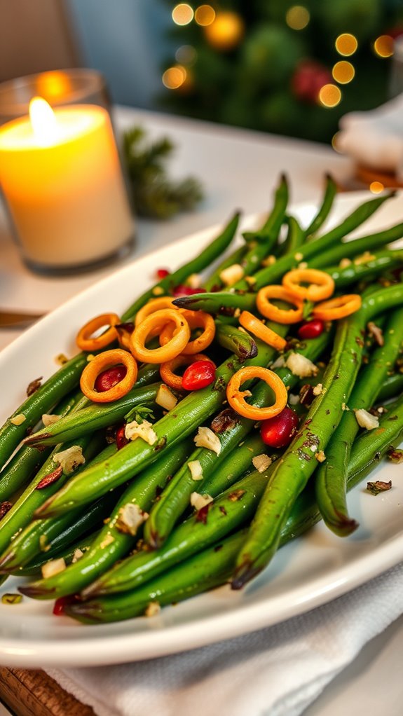 versatile roasted green beans