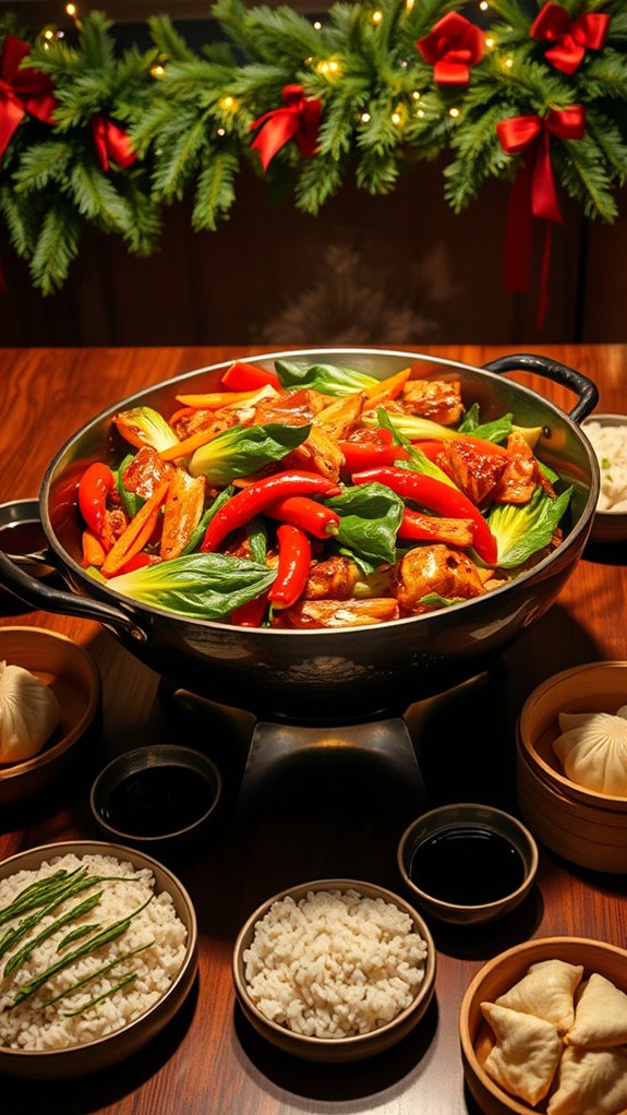 vibrant asian inspired stir fry