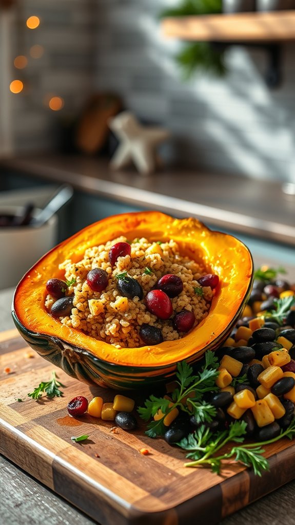 vibrant smoky black bean dish