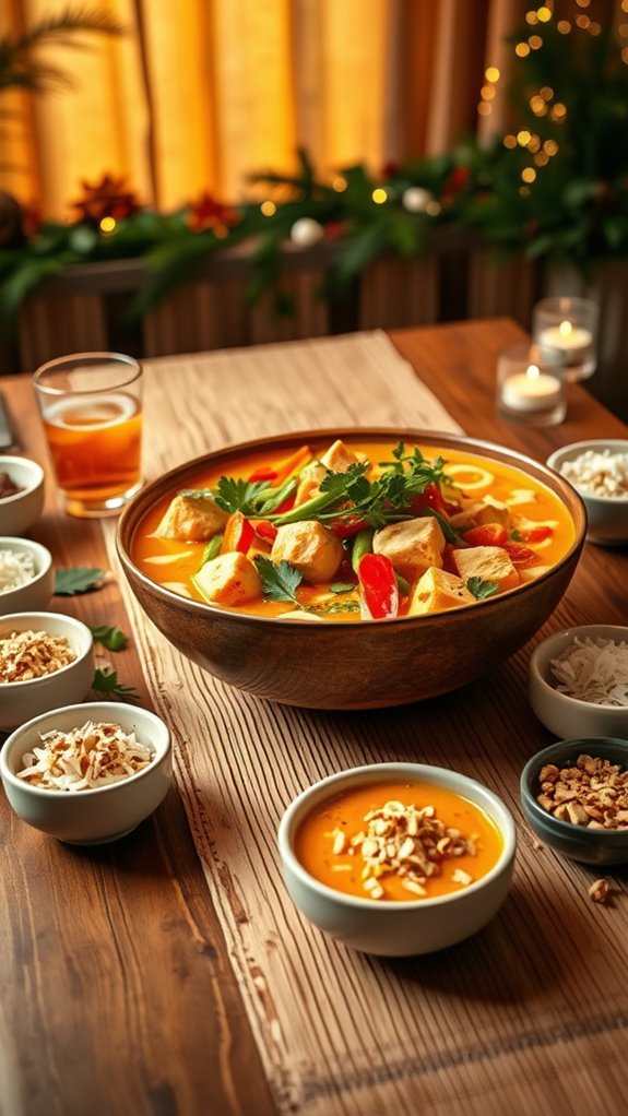 vibrant thai coconut curry