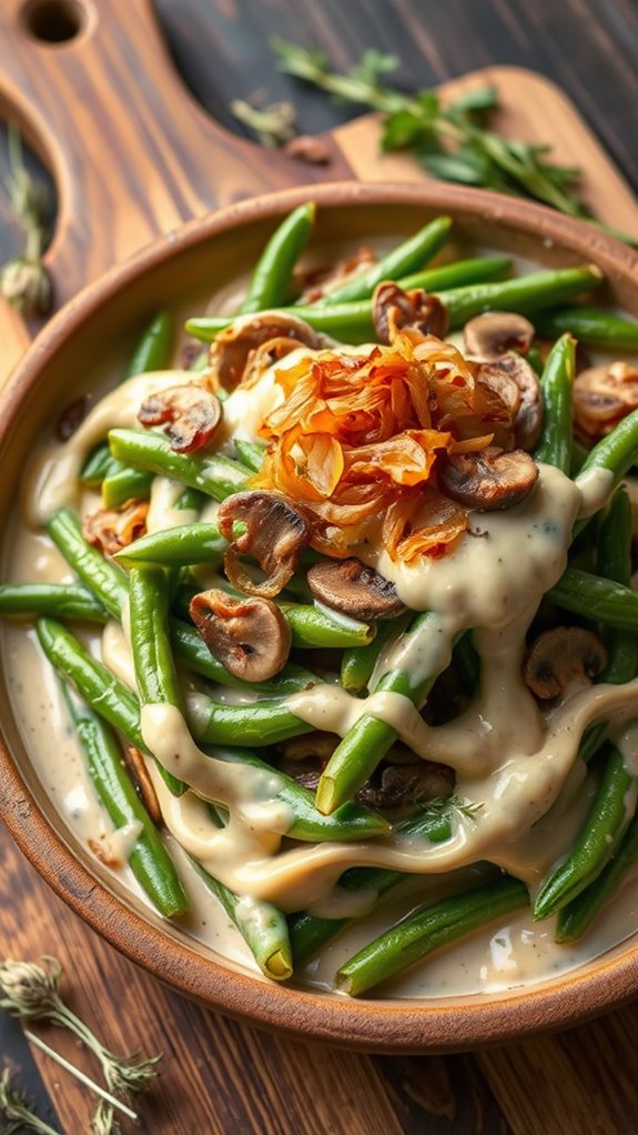 wholesome green bean casserole