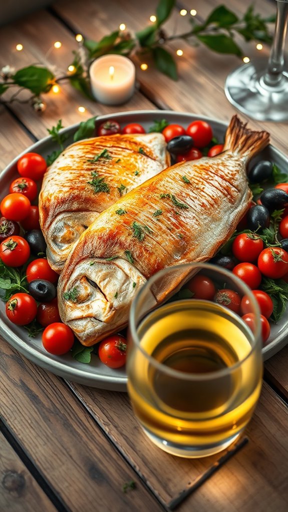 wine pairing for branzino