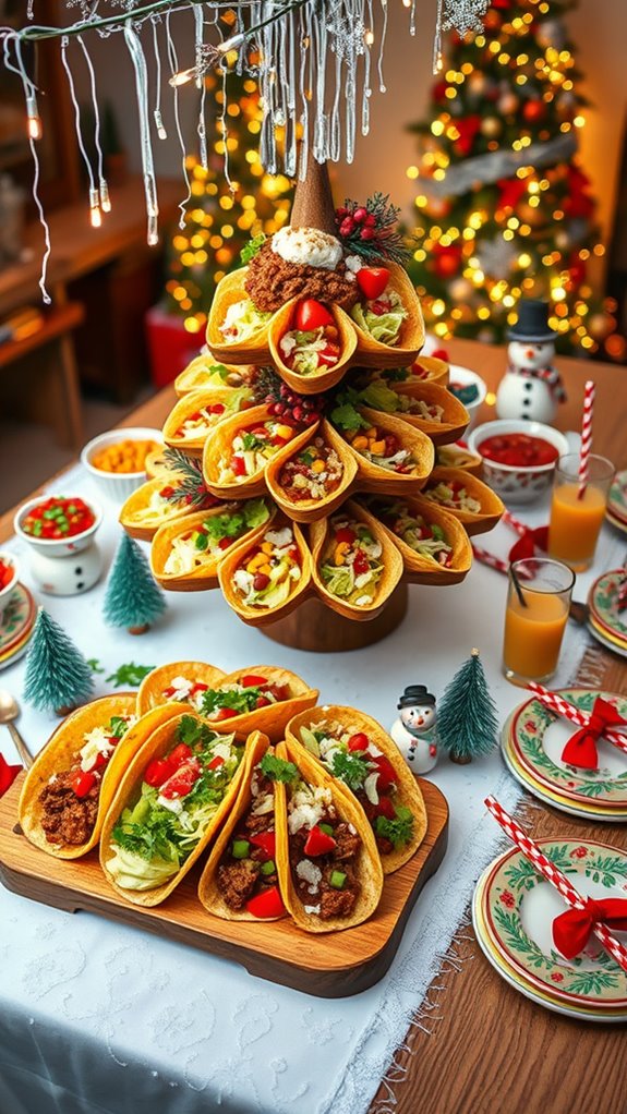 winter wonderland taco bar