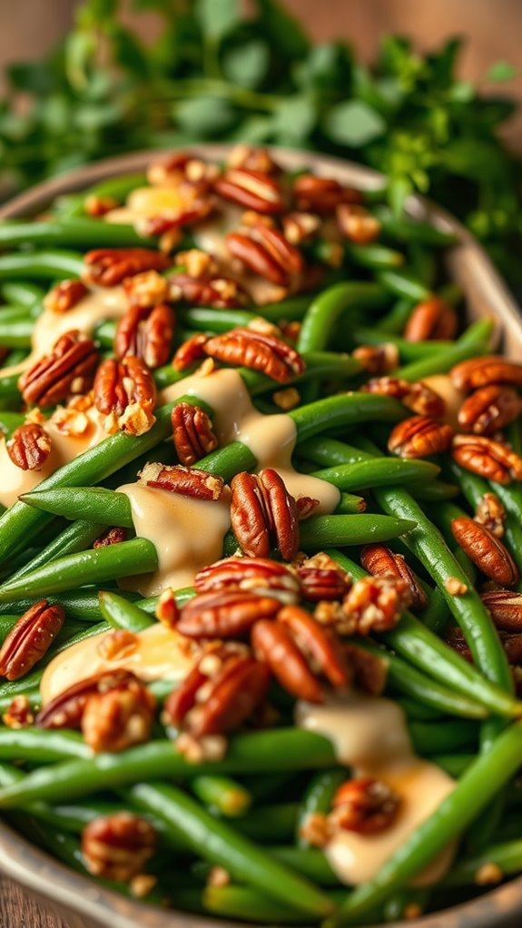 zesty chipotle green bean casserole