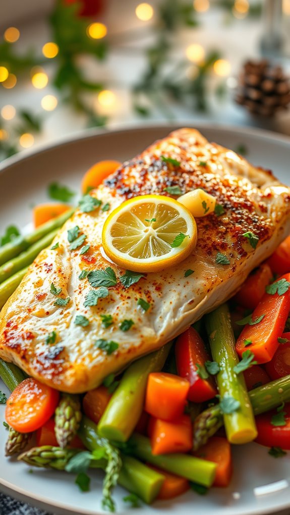 zesty citrus garlic mahi mahi