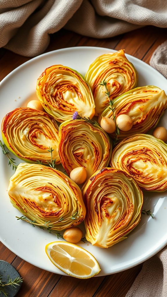 zesty lemon herb cabbage