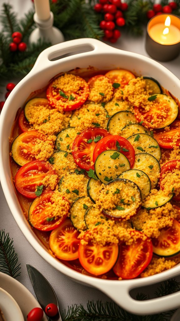 zucchini tomato gratin recipe